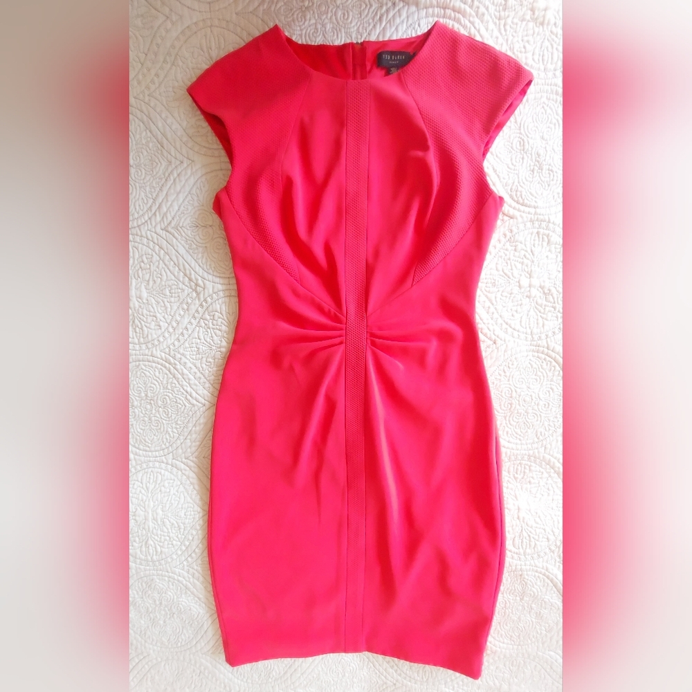 Ted Baker Fitted Sheath Dress size 3